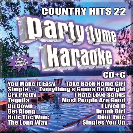Party Tyme Karaoke: Country Hits, Vol. 22 [CD]