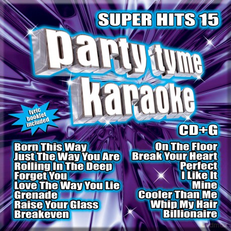 Party Tyme Karaoke: Super Hits 15 [CD]