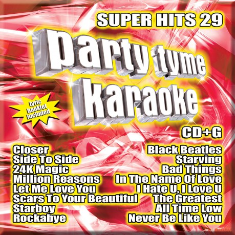 Party Tyme Karaoke: Super Hits 29 [CD]