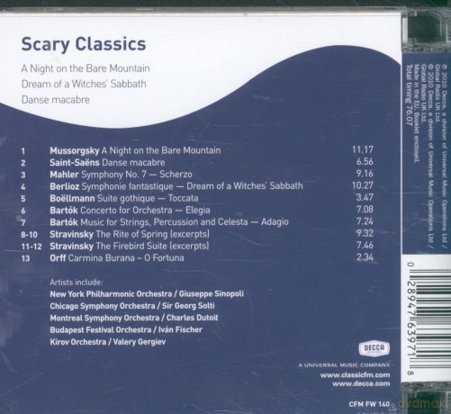 Scary Classics [CD]