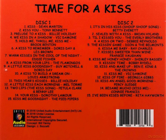 Time For A Kiss [CD]