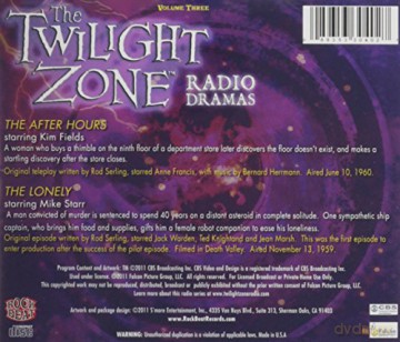 Twilight Zone Radio Dramas 3 [CD]