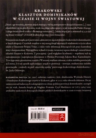 Krakowski klasztor dominikanów w czasie II Wojny Światowej - Katarzyna Matyja [KSIĄŻKA]