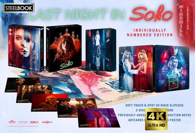 Last Night In Soho (Limited Collector's Edition) (Ostatniej nocy w Soho) (steelbook) [Blu-Ray 4K]+[Blu-Ray]