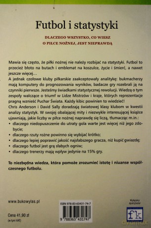 Futbol i statystyki [KSIĄŻKA]