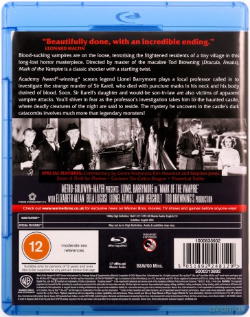 Mark Of The Vampire (Znak wampira) [Blu-Ray]