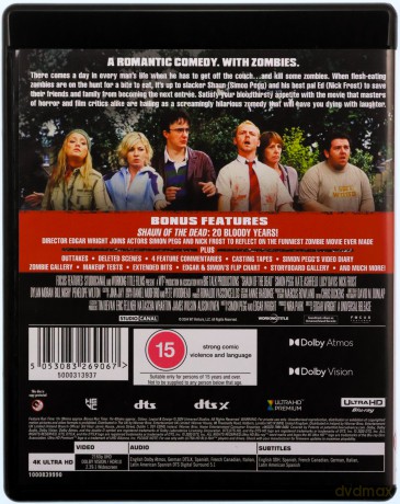 Shaun Of The Dead (Remastered Edition) (Wysyp żywych trupów) [Blu-Ray 4K]