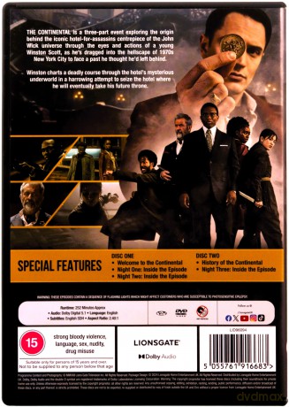 The Continental: From The World Of John Wick (Continental: W świecie Johna Wicka) [2DVD]