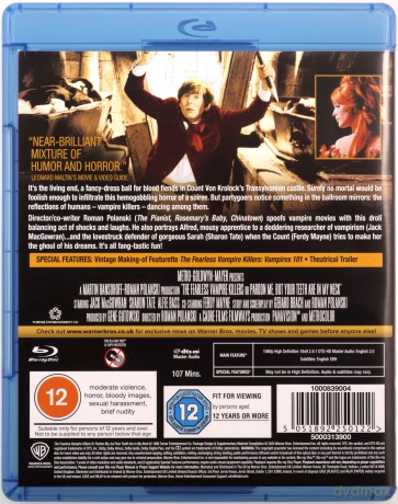 The Ferless Vampire Killers (Nieustraszeni pogromcy wampirów) [Blu-Ray]