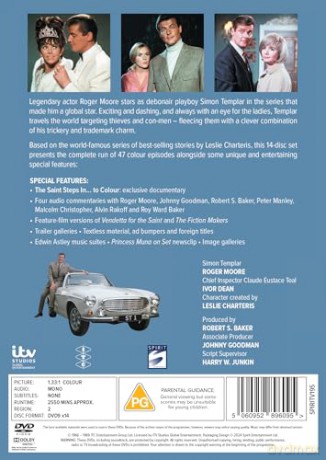 The Saint: Complete Colour Years [BOX] [14DVD]