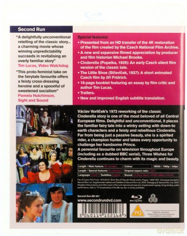 Three Wishes For Cinderella (Trzy orzeszki dla Kopciuszka) [Blu-Ray]