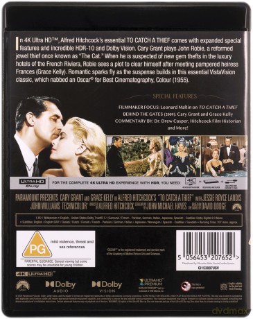 To Catch A Thief (Złodziej w hotelu) [Blu-Ray 4K]