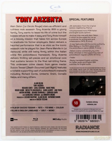 Tony Arzenta [Blu-Ray]