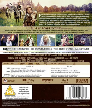 Willow [Blu-Ray 4K]+[Blu-Ray]