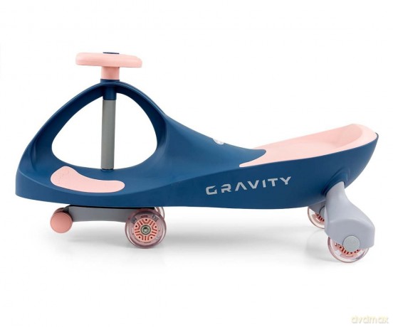 Jeździk grawitacyjny Gravity granatowo-różowy