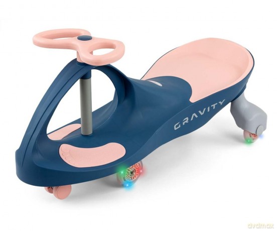 Jeździk grawitacyjny Gravity granatowo-różowy