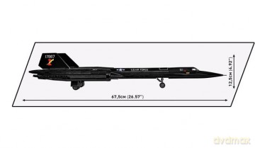 Klocki Samolot Lockheed SR-71 1374 elementów [KLOCKI]