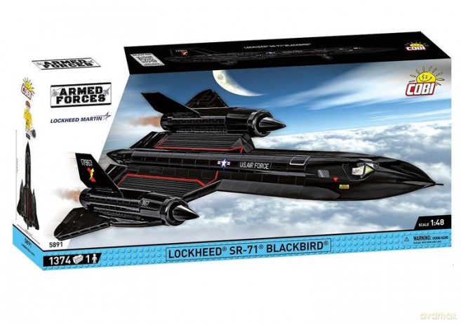 Klocki Samolot Lockheed SR-71 1374 elementów [KLOCKI]