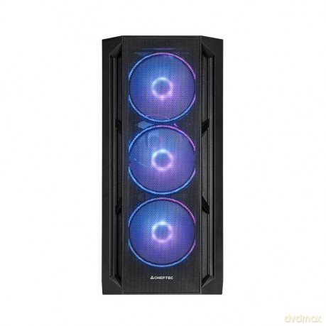 Obudowa APEX Lumo GA-01 B-L-OP 4xwentylator ARGB