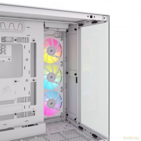 Obudowa iCUE LINK 6500X RGB Mid-Tower ATX biała