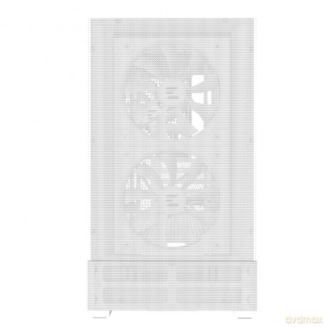Obudowa P30Air mATX Mini Tower ARGB Fansx3 biała