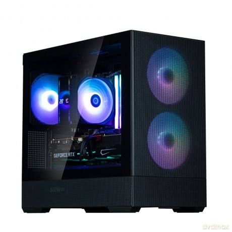 Obudowa P30Air mATX Mini Tower ARGB Fansx3 Black
