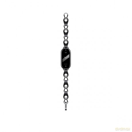 Opaska Smartband 8 Chain Strap Black