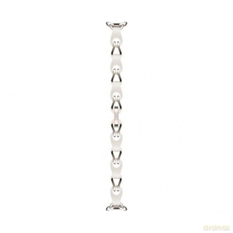 Opaska Smartband 8 Chain Strap White