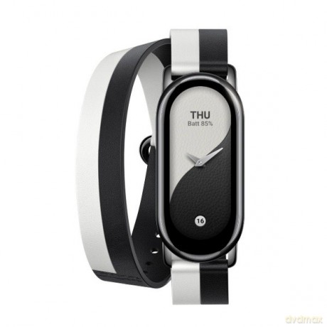 Opaska Smartband 8 Double Wrap Strap Black and White