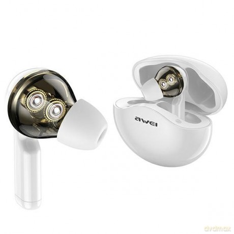 Słuchawki Bluetooth TWS T12 Białe