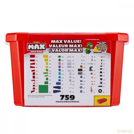 Zestaw klocków 759 elementów [KLOCKI]