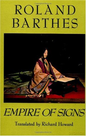 (Empire of Signs) - Roland Barthes [KSIĄŻKA]