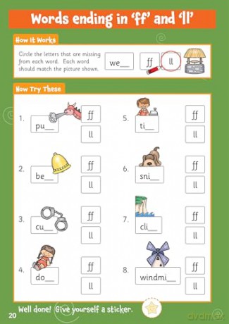 10 Minutes a Day Spelling for Ages 5-7 (with reward stickers) (CGP KS1 Activity Books and Cards) - CGP Books [KSIĄŻKA]