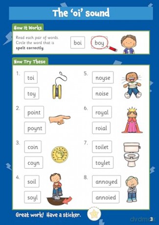 10 Minutes a Day Spelling for Ages 5-7 (with reward stickers) (CGP KS1 Activity Books and Cards) - CGP Books [KSIĄŻKA]