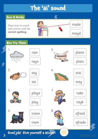 10 Minutes a Day Spelling for Ages 5-7 (with reward stickers) (CGP KS1 Activity Books and Cards) - CGP Books [KSIĄŻKA]