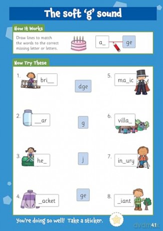 10 Minutes a Day Spelling for Ages 5-7 (with reward stickers) (CGP KS1 Activity Books and Cards) - CGP Books [KSIĄŻKA]
