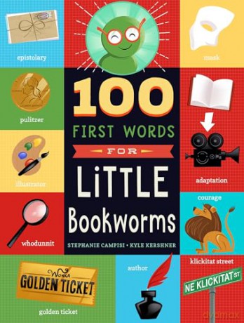 100 First Words for Little Bookworms - Stephanie Campisi [KSIĄŻKA]
