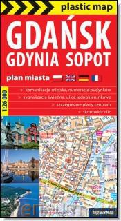 Gdańsk Gdyniaot plan Trójmiasta 1:26 000 [KSIĄŻKA]