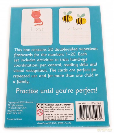 123 - Wipeclean Flashcards [KSIĄŻKA]