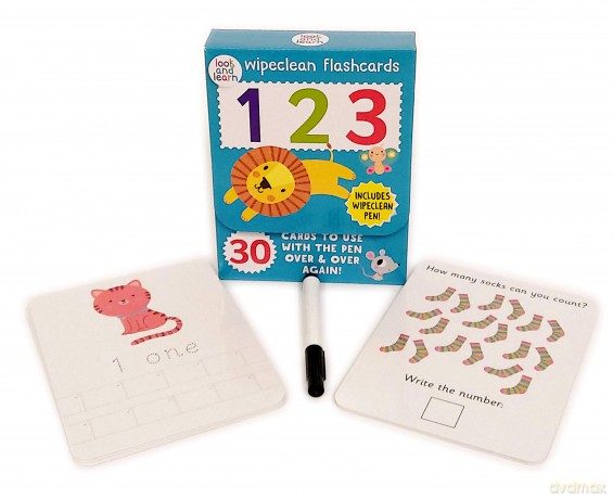 123 - Wipeclean Flashcards [KSIĄŻKA]