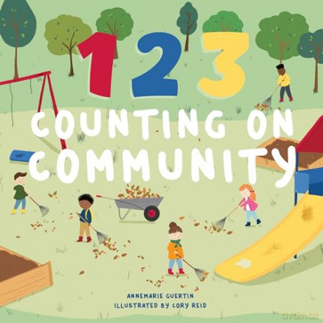 123 Counting on Community: A Board Book - Annemarie Riley Guertin [KSIĄŻKA]