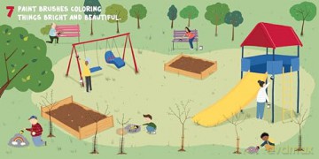 123 Counting on Community: A Board Book - Annemarie Riley Guertin [KSIĄŻKA]
