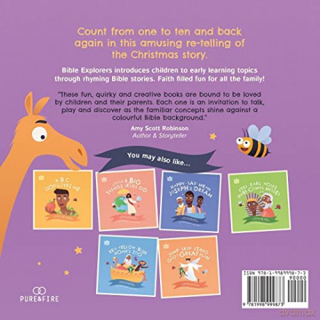 123 Nativity: Exploring NUMBERS through the story of Christmas (Bible Explorers) - Karen Rosario Ingerslev [KSIĄŻKA]