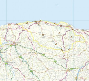 15 Short Walks on Exmoor - Steve Davison [KSIĄŻKA]