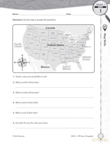 180 Days of Geography for Fifth Grade: Practice, Assess, Diagnose (180 Days of Practice) - Kristin Kemp [KSIĄŻKA]