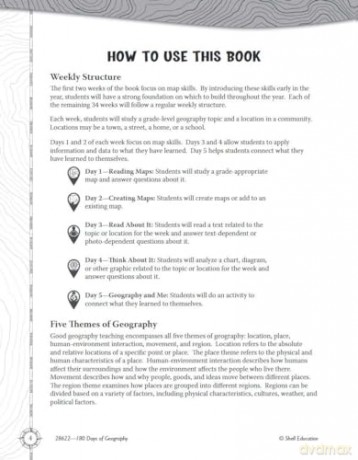 180 Days of Geography for First Grade: Practice, Assess, Diagnose (180 Days of Practice) - Rane Anderson [KSIĄŻKA]