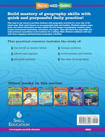 180 Days of Geography for Fourth Grade: Practice, Assess, Diagnose (180 Days of Practice) - Chuck Aracich [KSIĄŻKA]