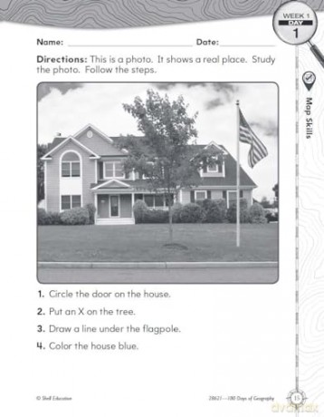 180 Days of Geography for Kindergarten: Practice, Assess, Diagnose (180 Days of Practice) - Jessica Hathaway [KSIĄŻKA]