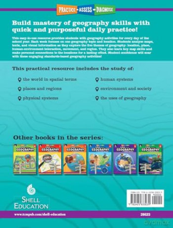 180 Days of Geography for Second Grade: Practice, Assess, Diagnose (180 Days of Practice) - Melissa Callaghan [KSIĄŻKA]