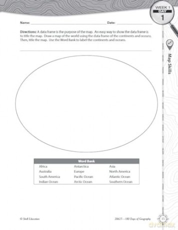 180 Days of Geography for Sixth Grade: Practice, Assess, Diagnose (180 Days of Practice) - Jennifer Edgerton [KSIĄŻKA]